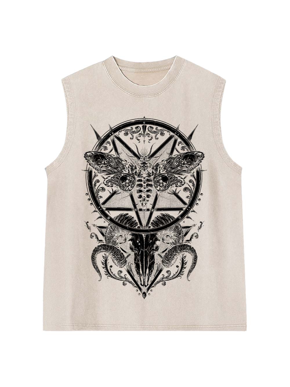 War Goat Washed Tank Top