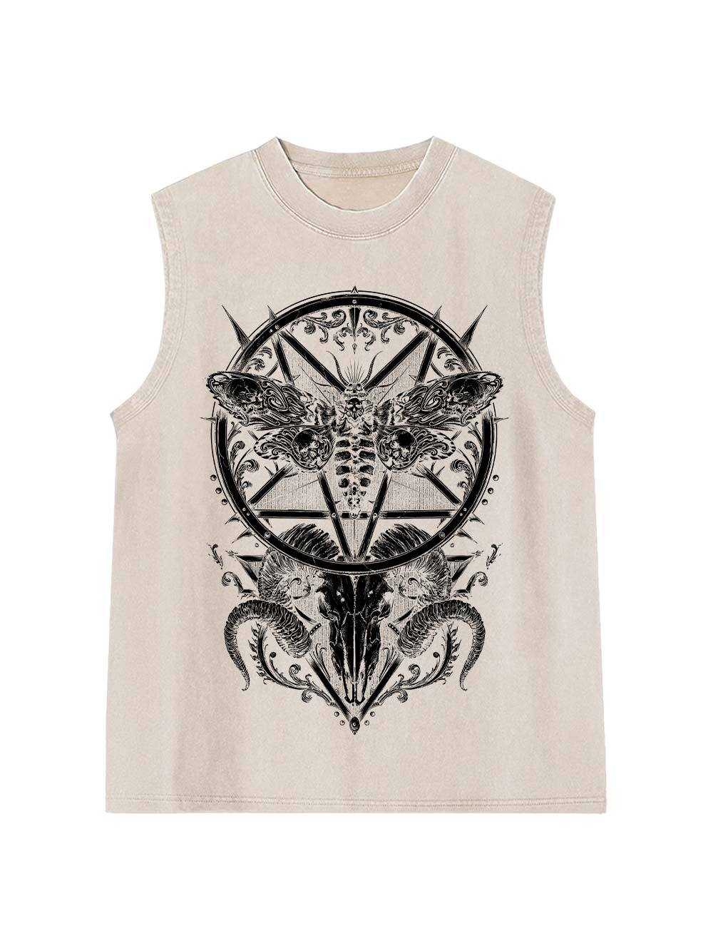 War Goat Washed Tank Top