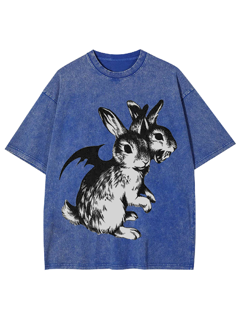 Duality of Bunnies Washed Tshirt