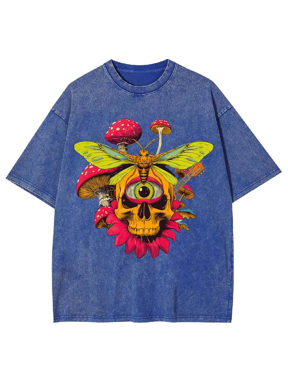 Psychedelic Visions Washed Tshirt