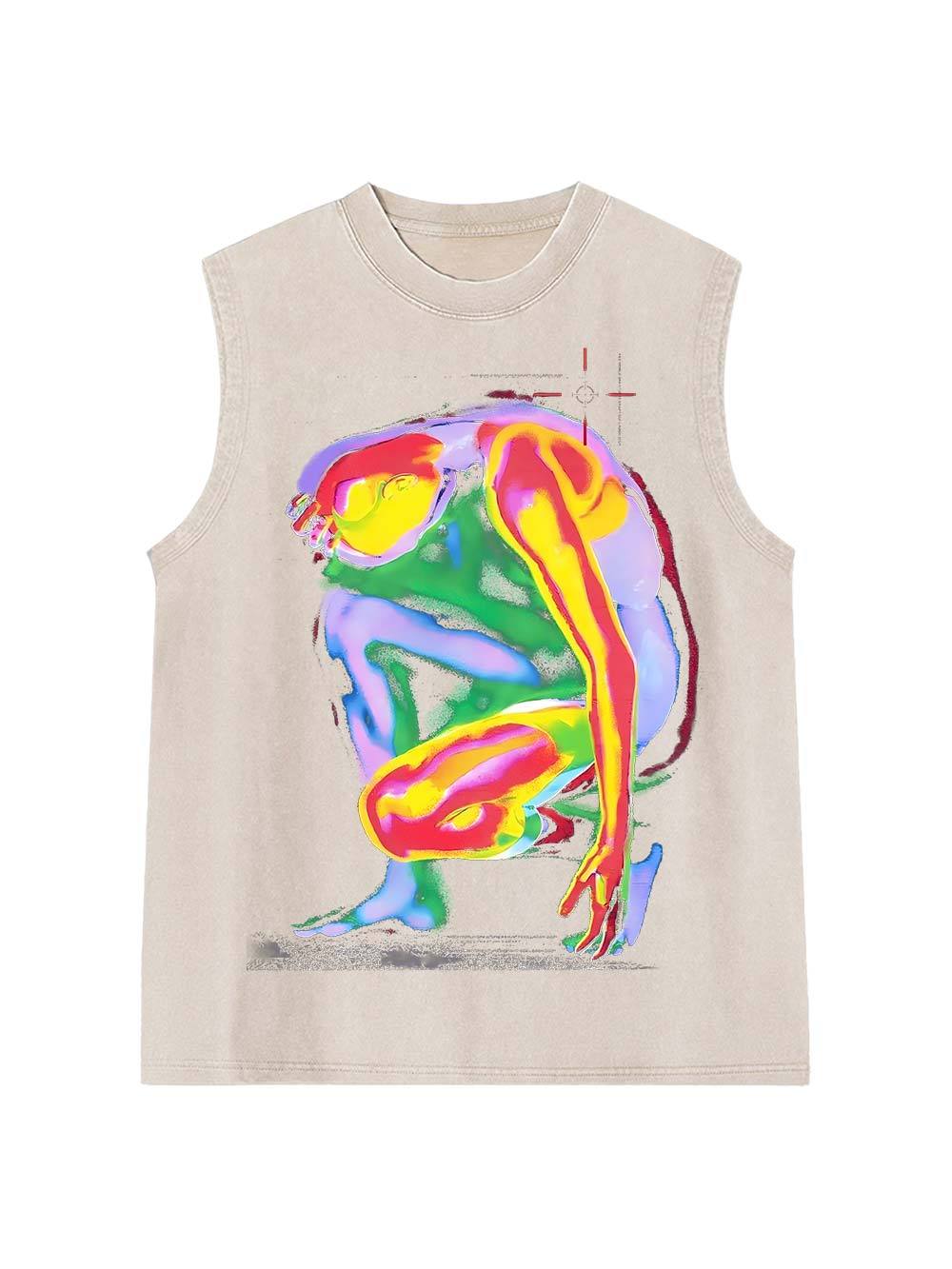 Out Of Body Washed Tank Top