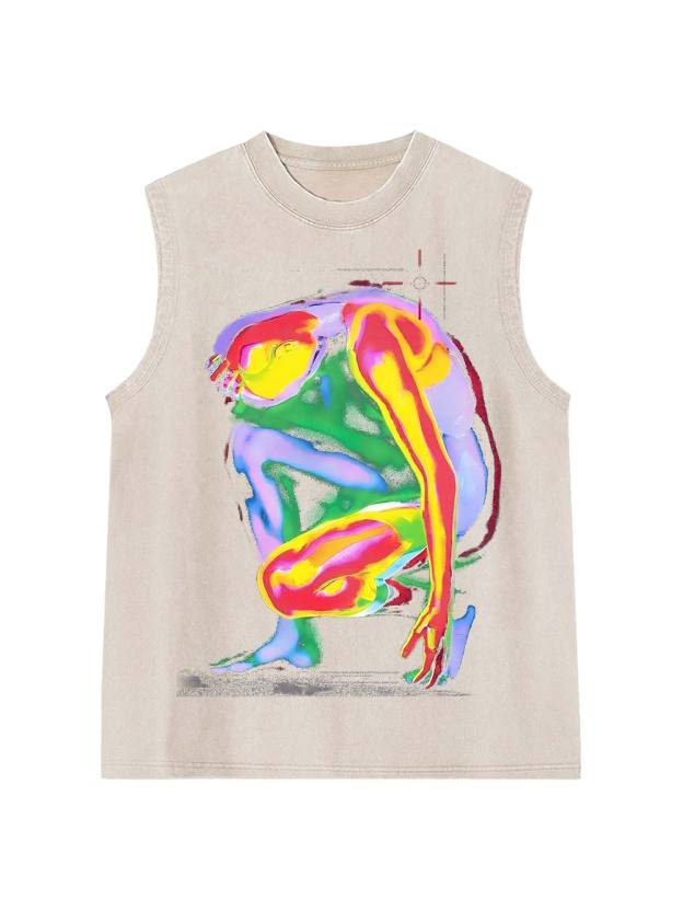 Out Of Body Washed Tank Top