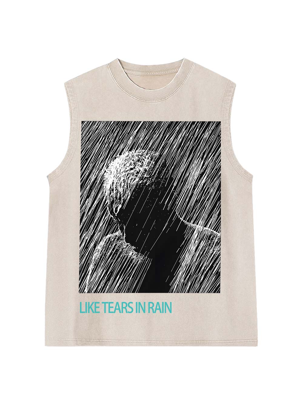 Like Tears In Rain Washed Tank Top