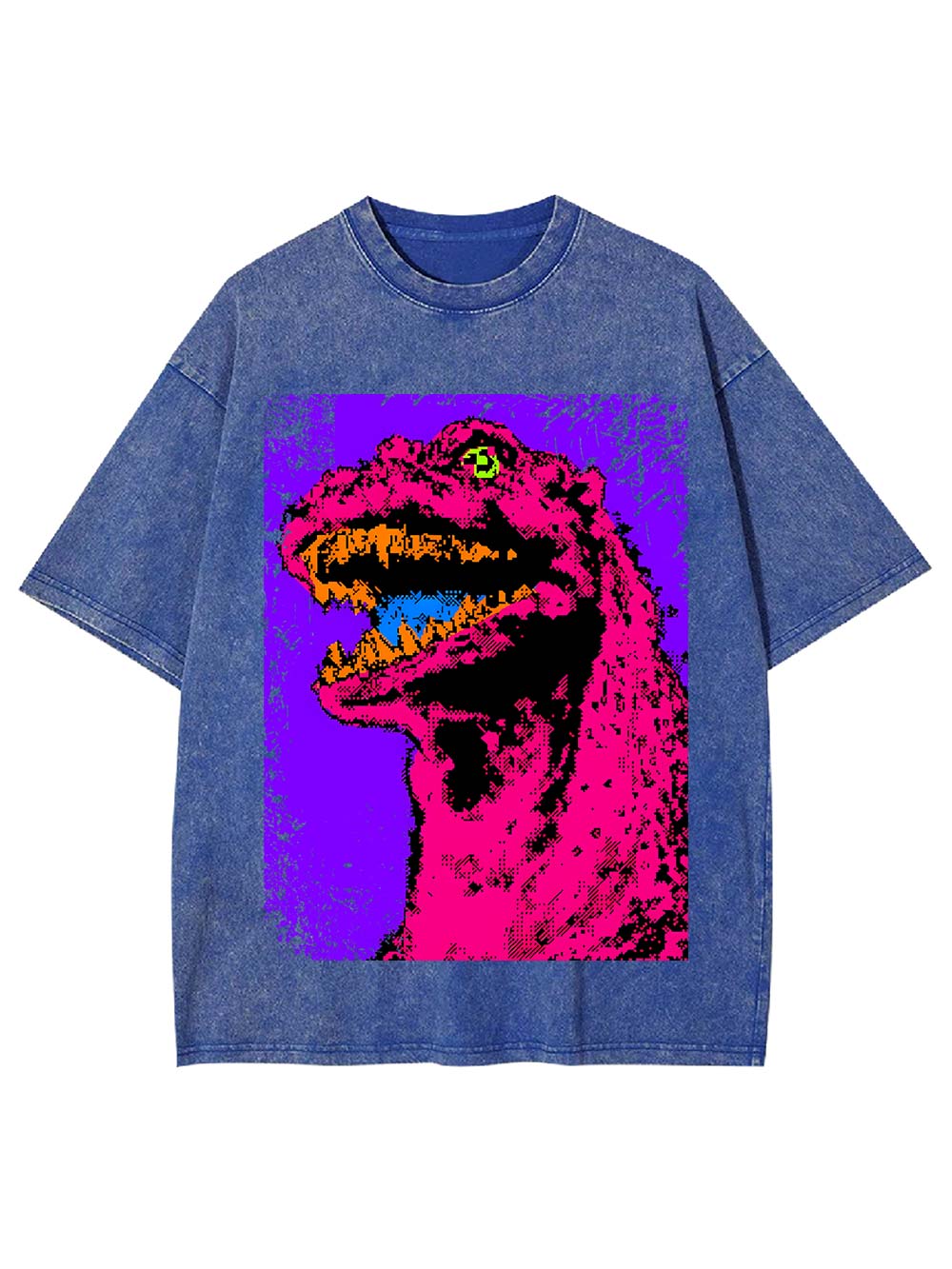 Neon Roar Washed Tshirt