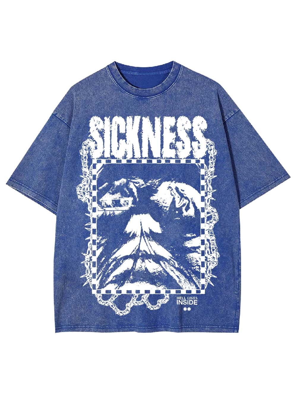 SICKNESS WASHED TSHIRT