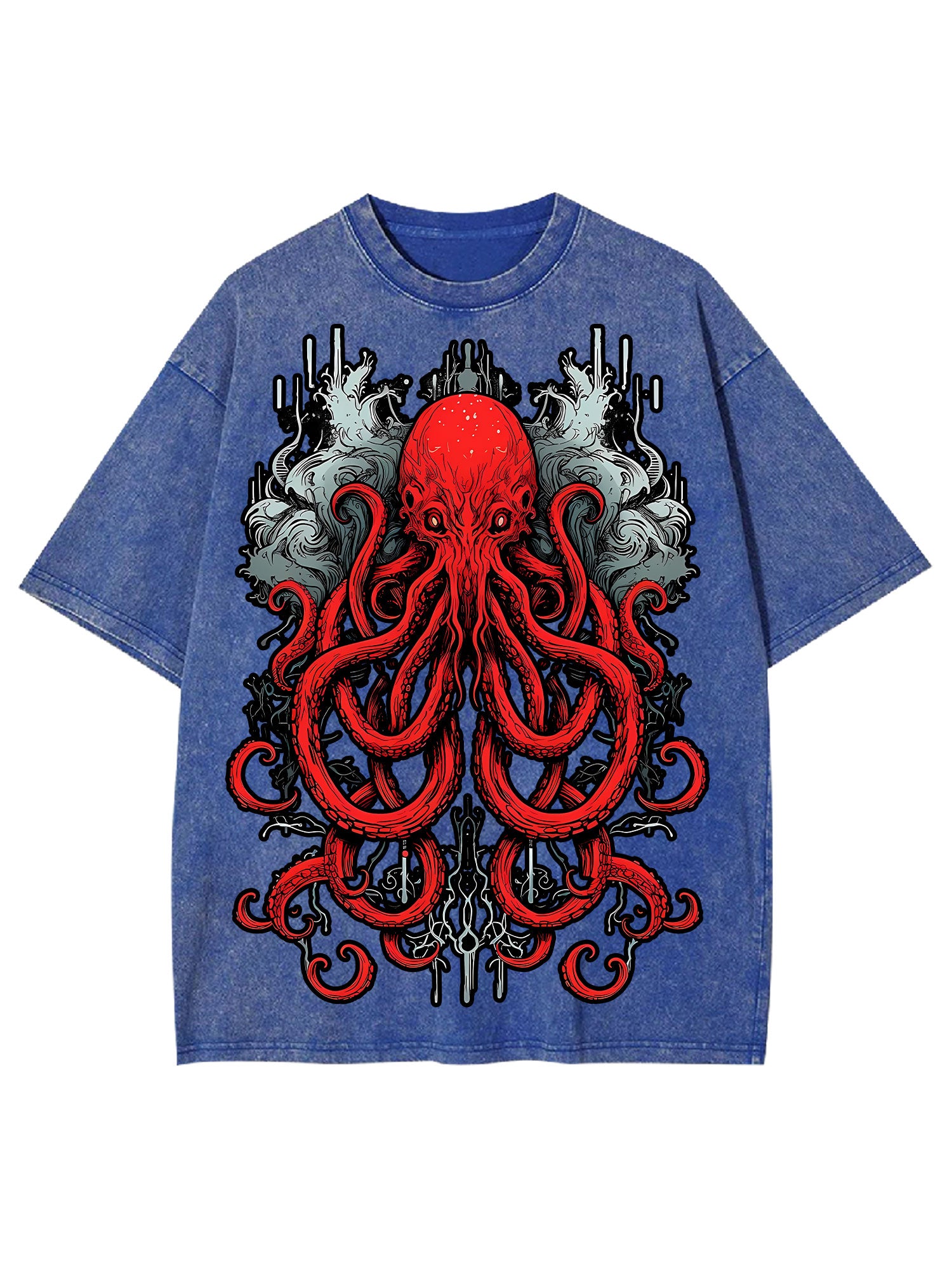 Abyssal Sea Monster Washed Tshirt