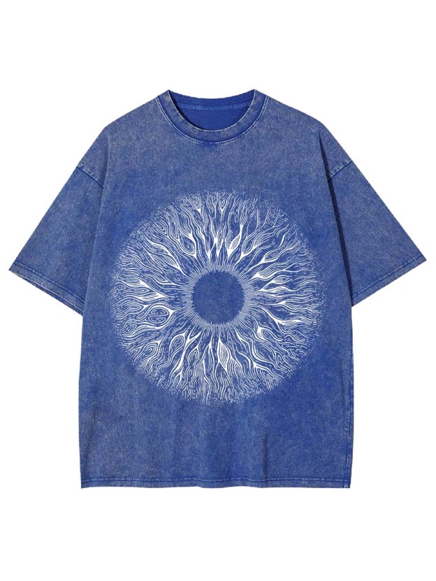 Hypnotic Eye of Chaos Washed Tshirt