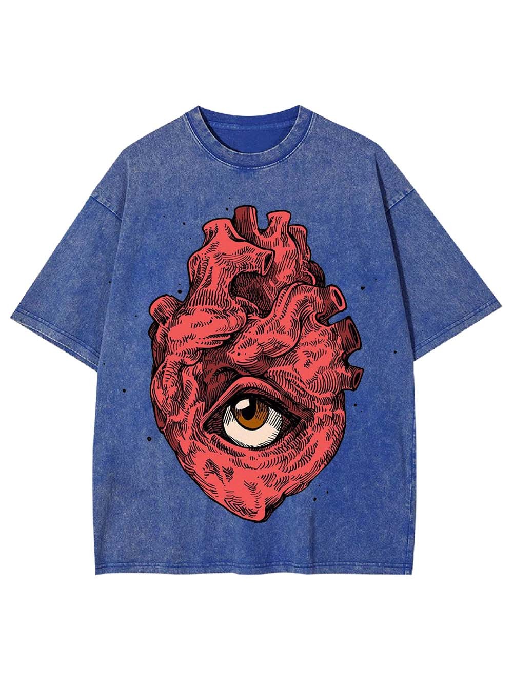 Heart Vision Washed Tshirt