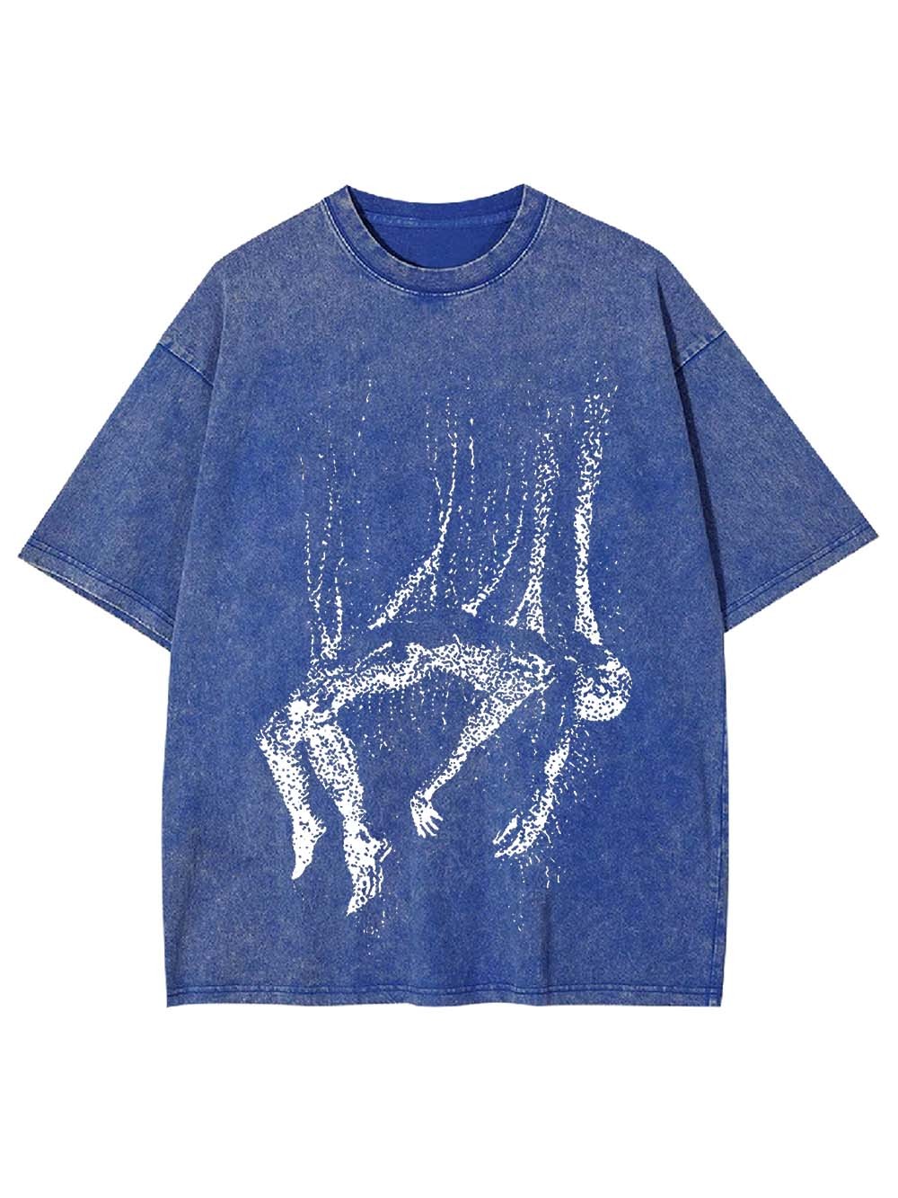 Falling Into Void Washed Tshirt