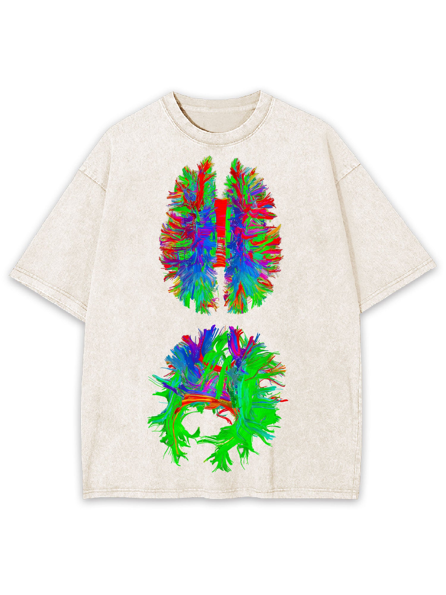 Thermal Imaging Brain Washed Tshirt