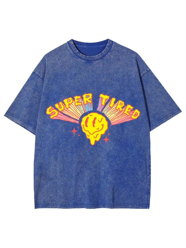 Super Tired Washed Tshirt