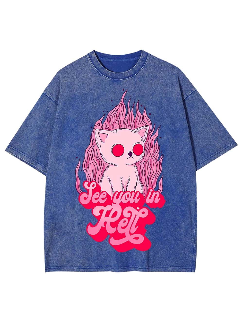 SEE YOU IN HELL WASHED TSHIRT