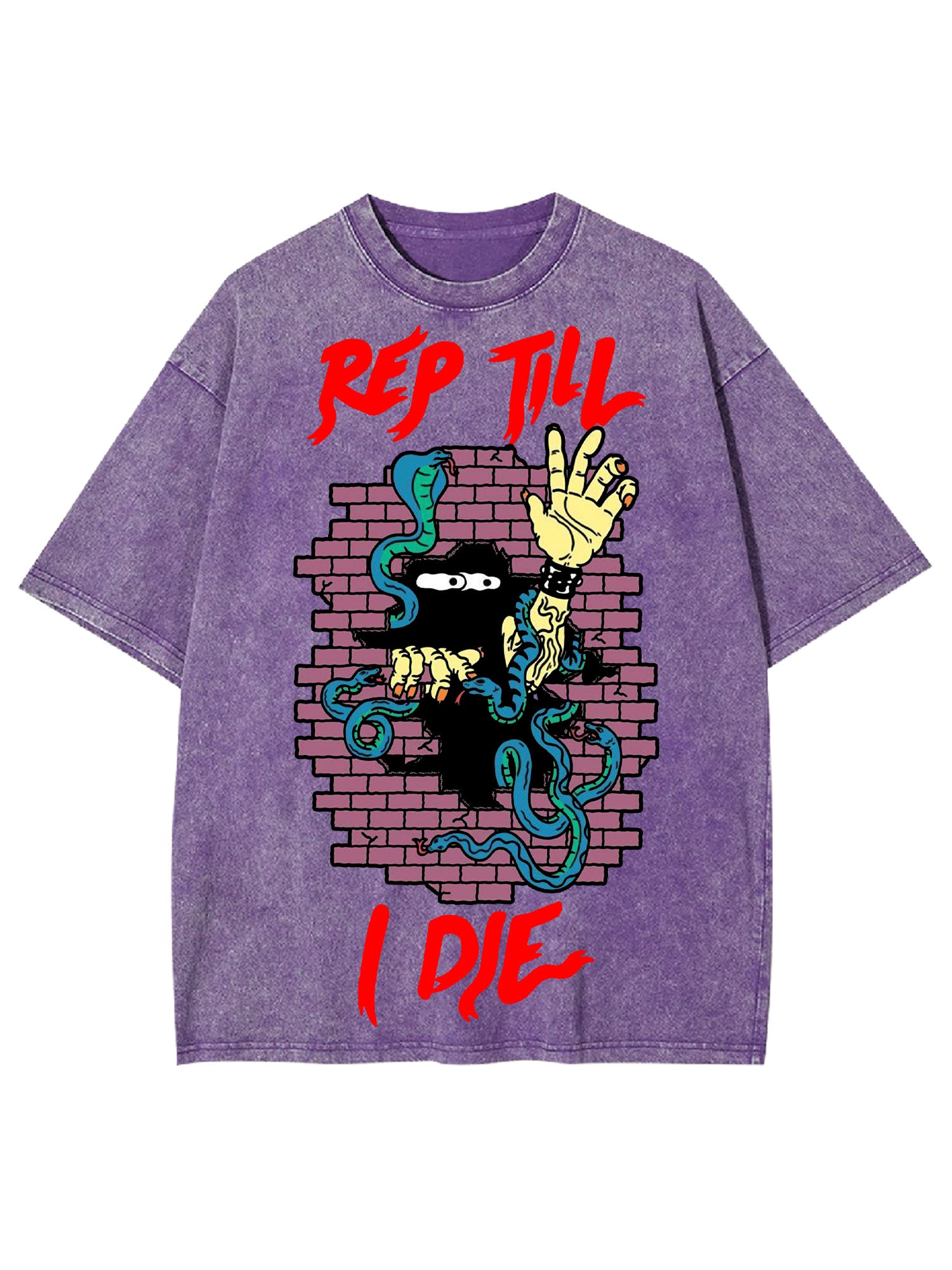 Rep Till I Die Washed Tshirt