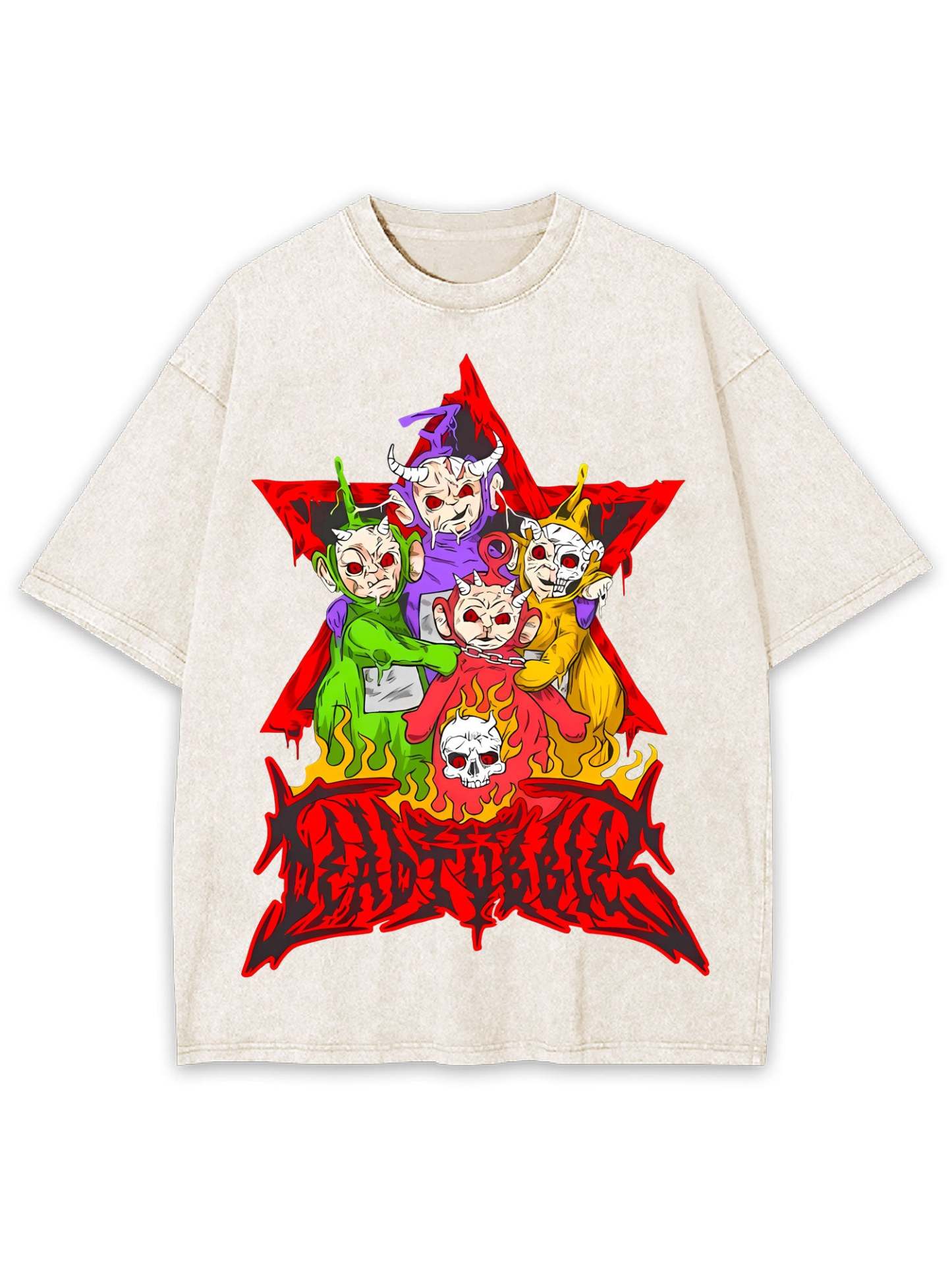 Dead Troubles Washed Tshirt