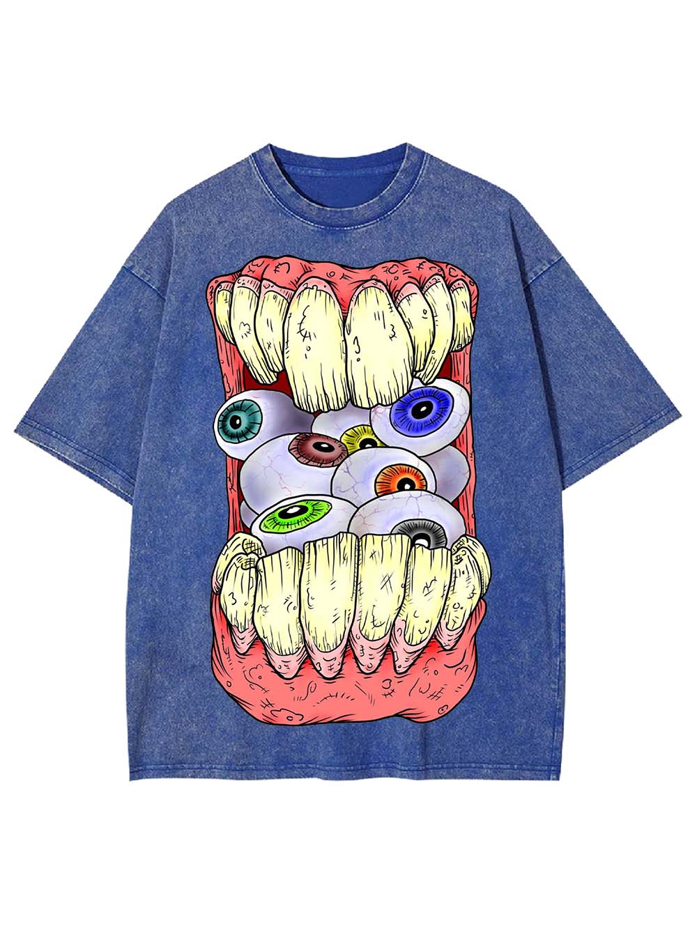 CHEWING EYES WASHED TSHIRT