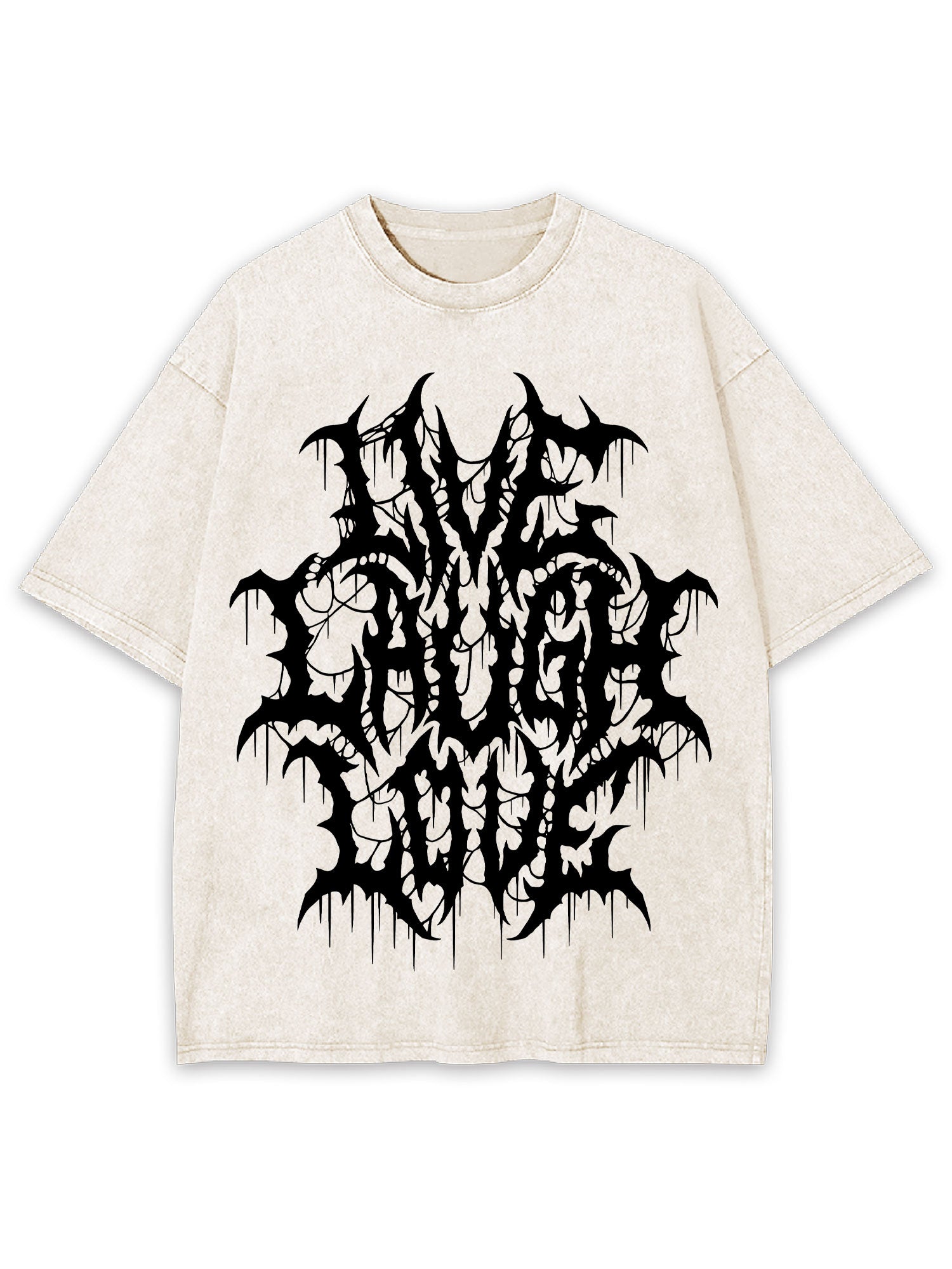 Live Laugh Love Washed Tshirt