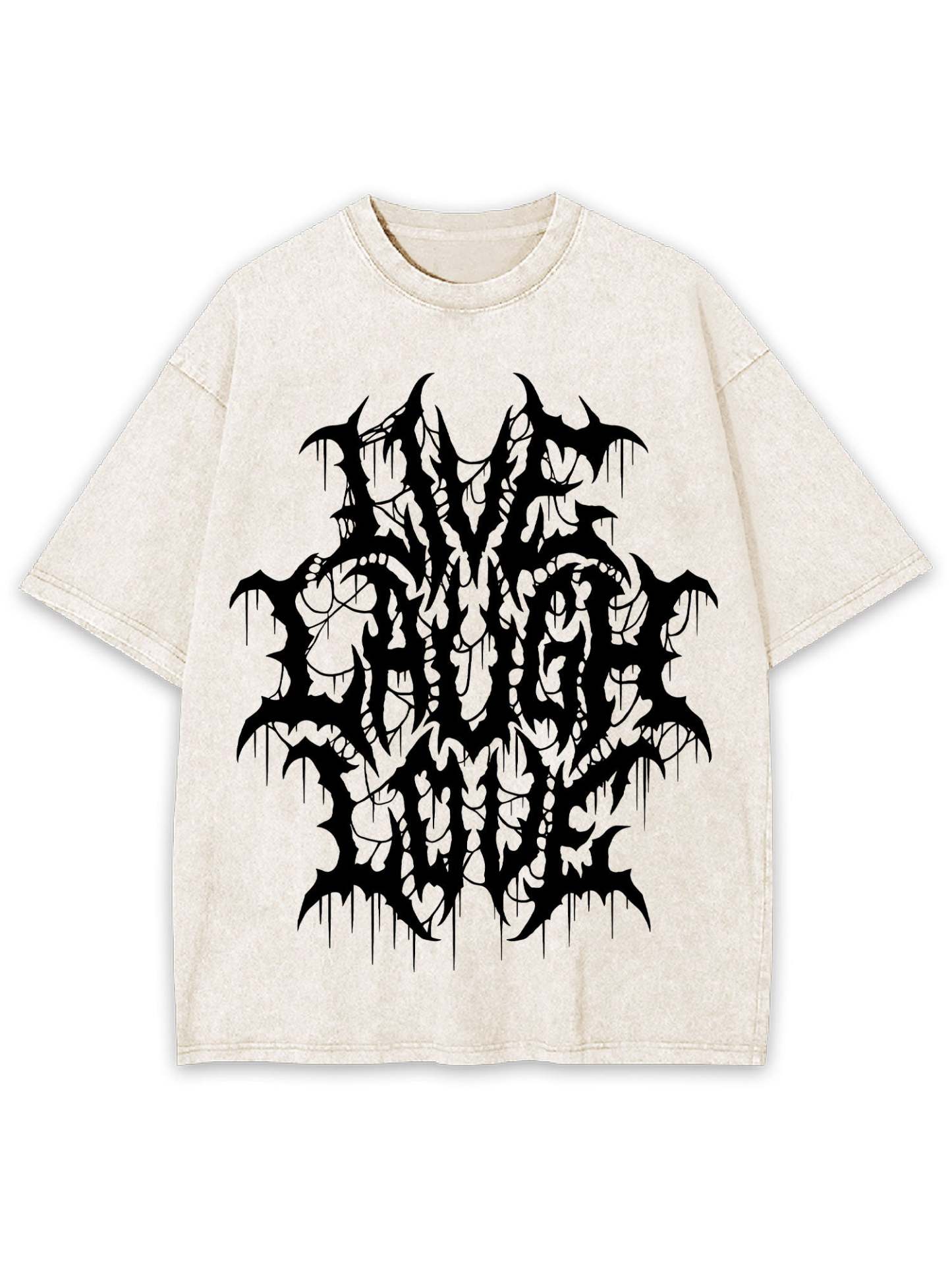 Live Laugh Love Washed Tshirt