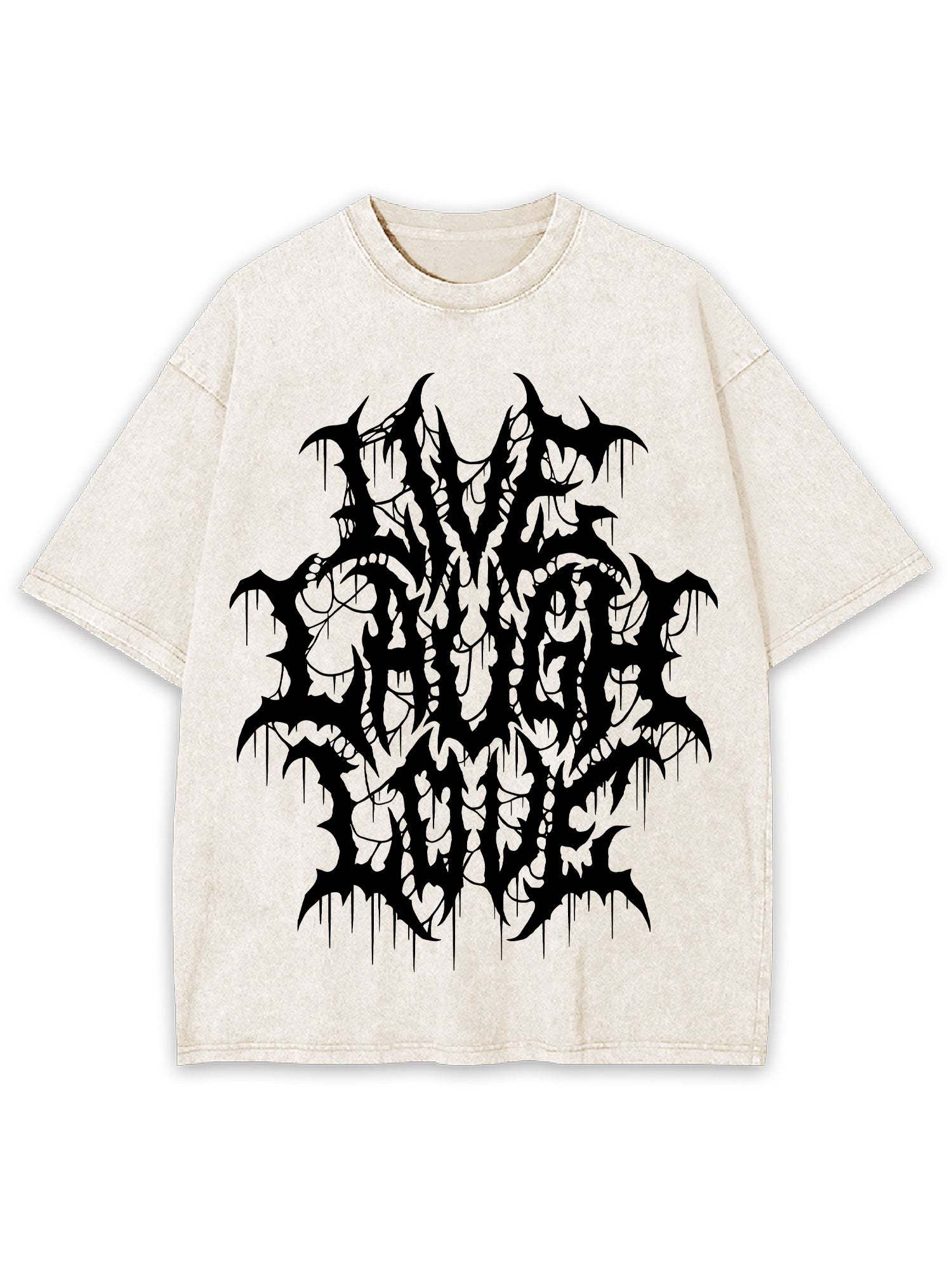 Live Laugh Love Washed Tshirt