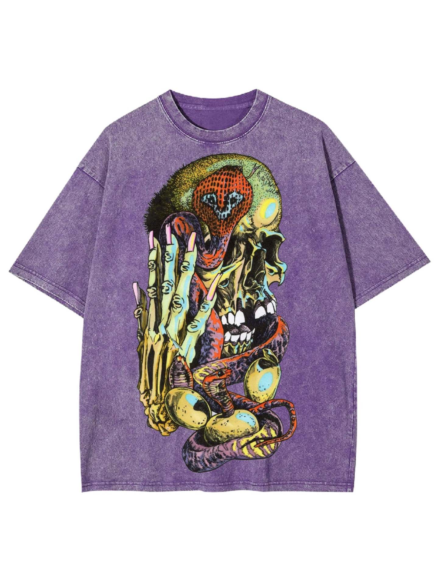 Bones And Snakes Washed Tshirt