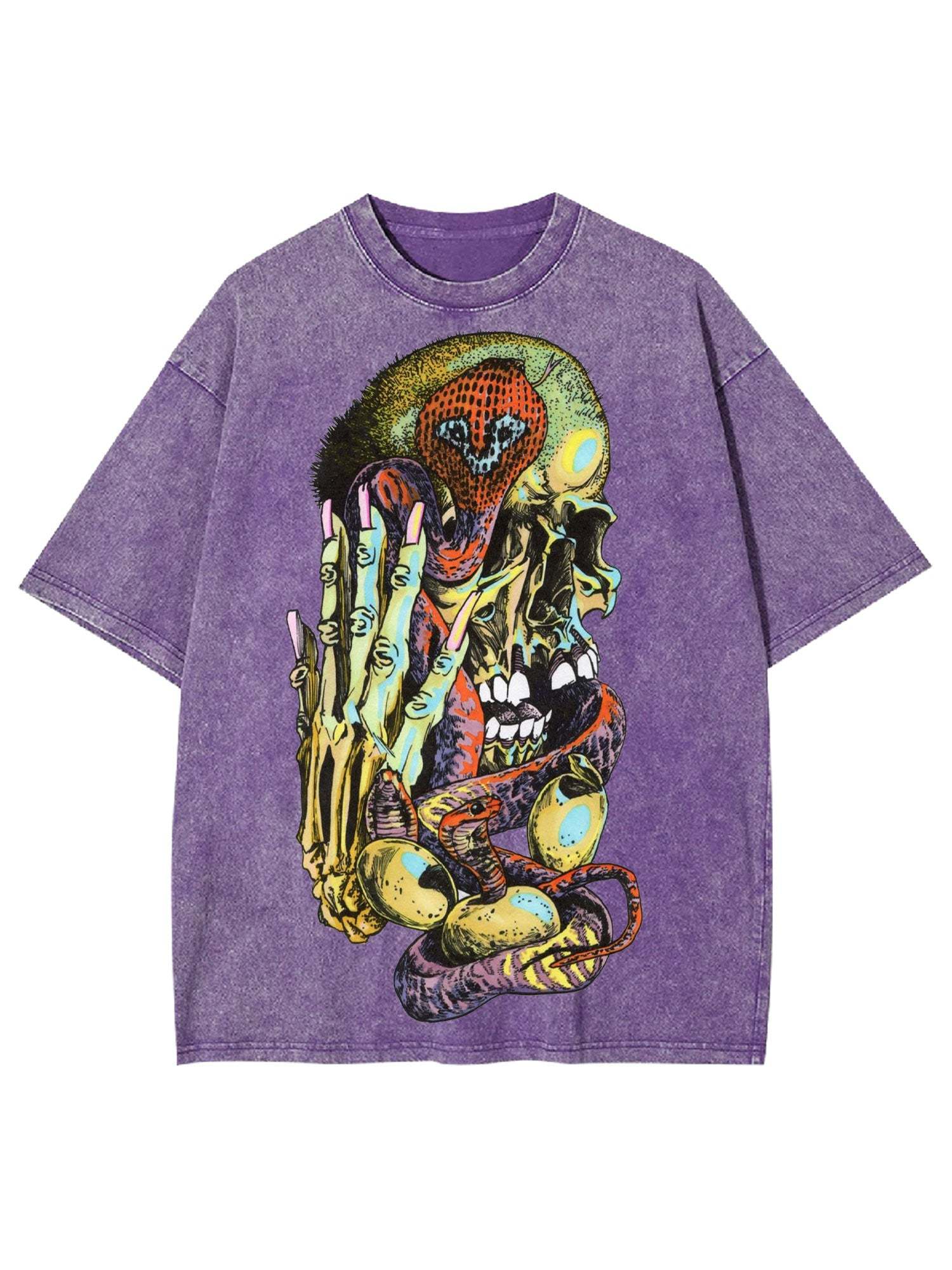 Bones And Snakes Washed Tshirt
