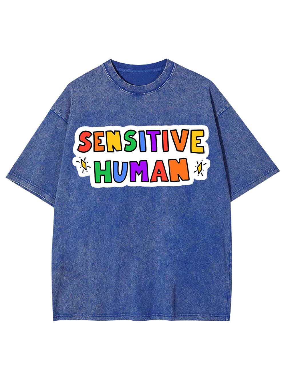 Sensitive Human Washed Tshirt