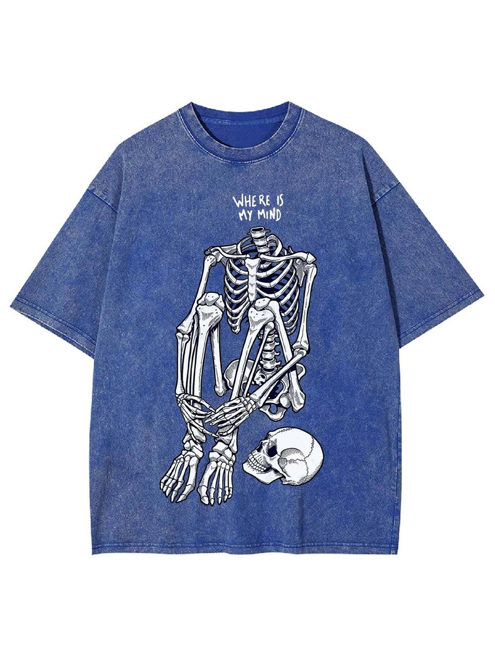 Where Is My Mind Washed Tshirt