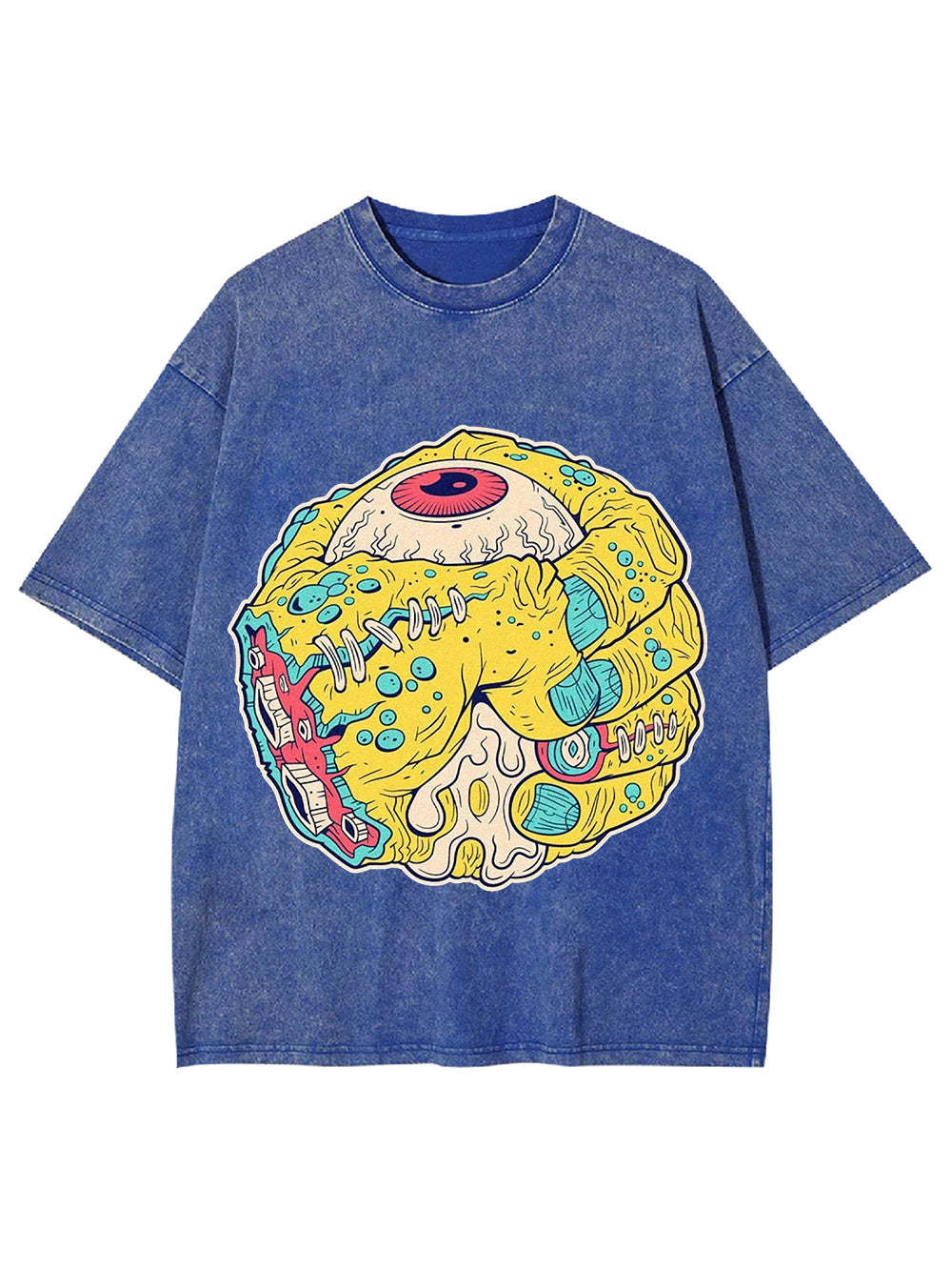 Monstrous Eye Sphere Washed Tshirt
