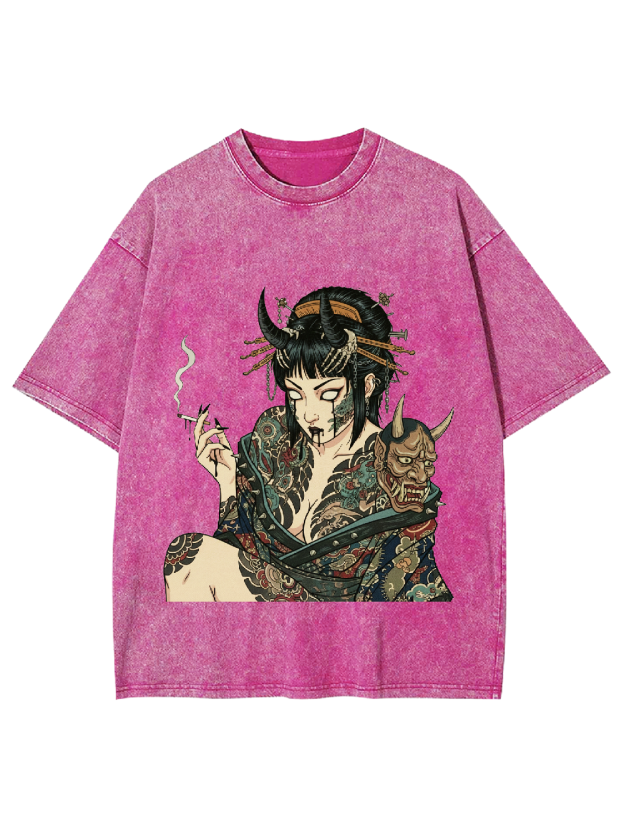 Hellfire Elegance Washed Tshirt