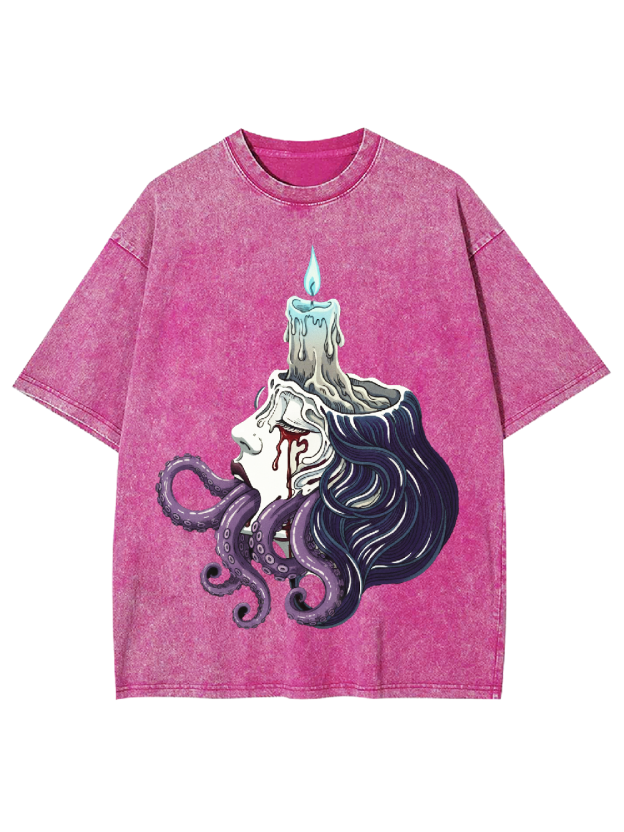Abyssal Flame Washed Tshirt