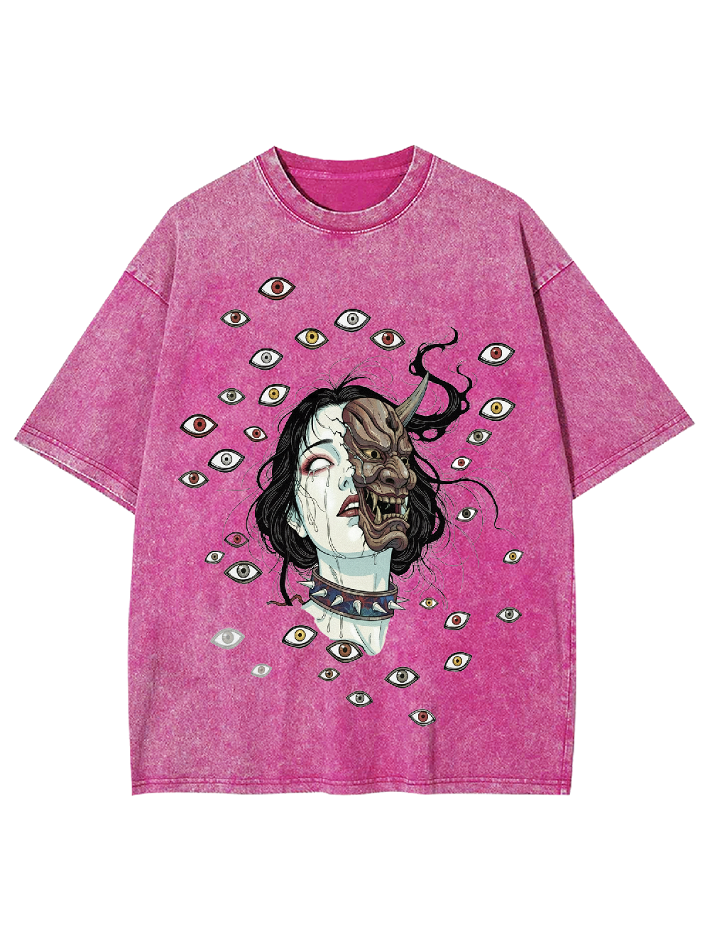 Gaze of the Demon Washed Tshirt
