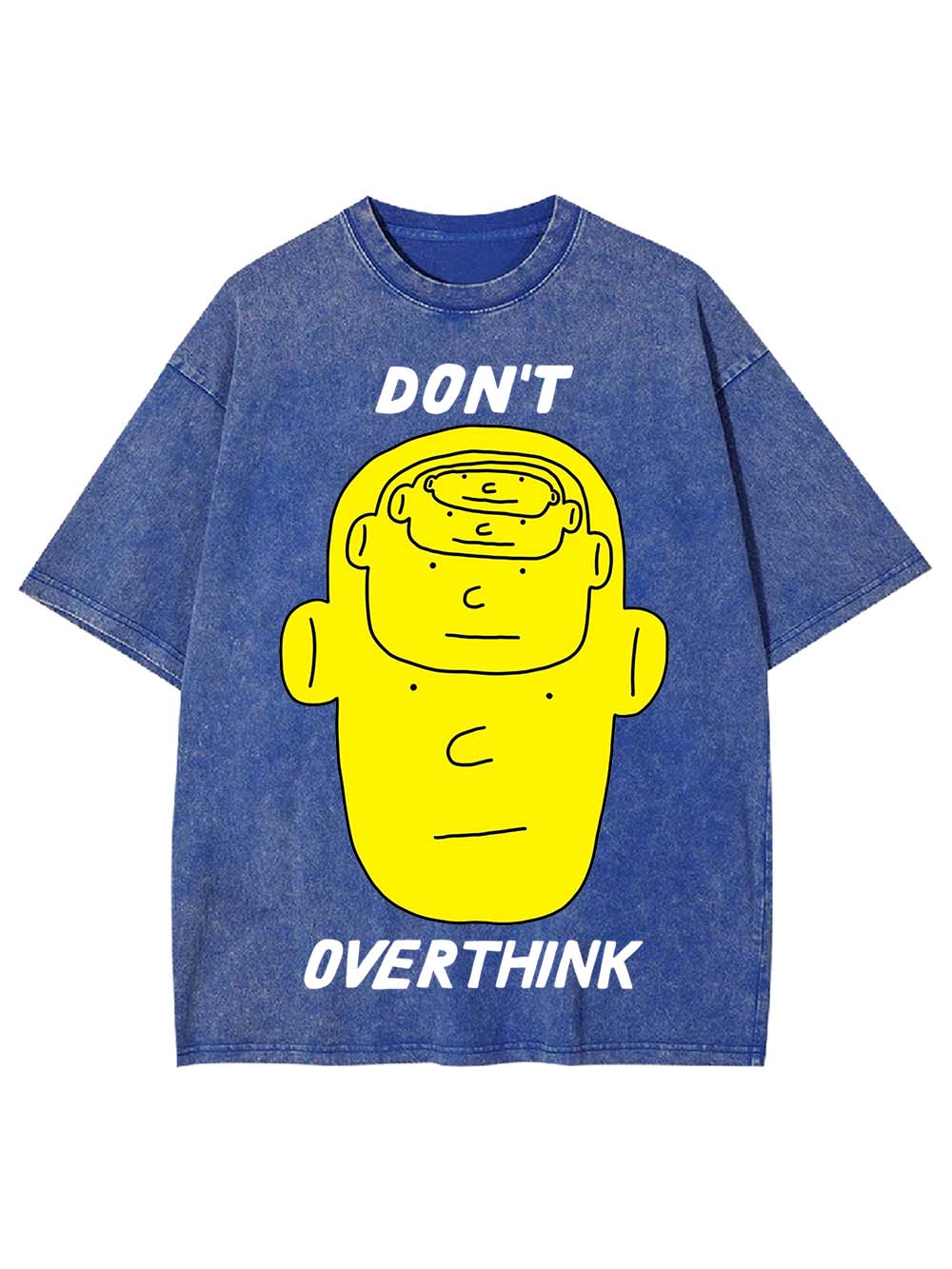 Don't Overthink Washed Tshirt