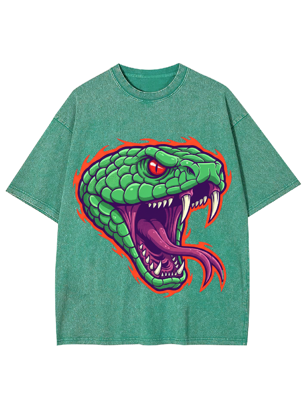 Venomous Snake Washed Tshirt