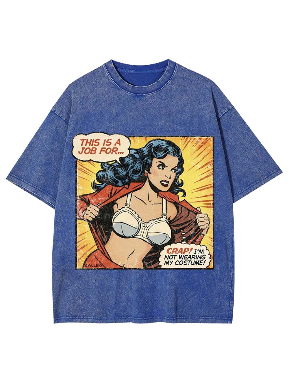 Crap! I’m not wearing my costume Washed Tshirt