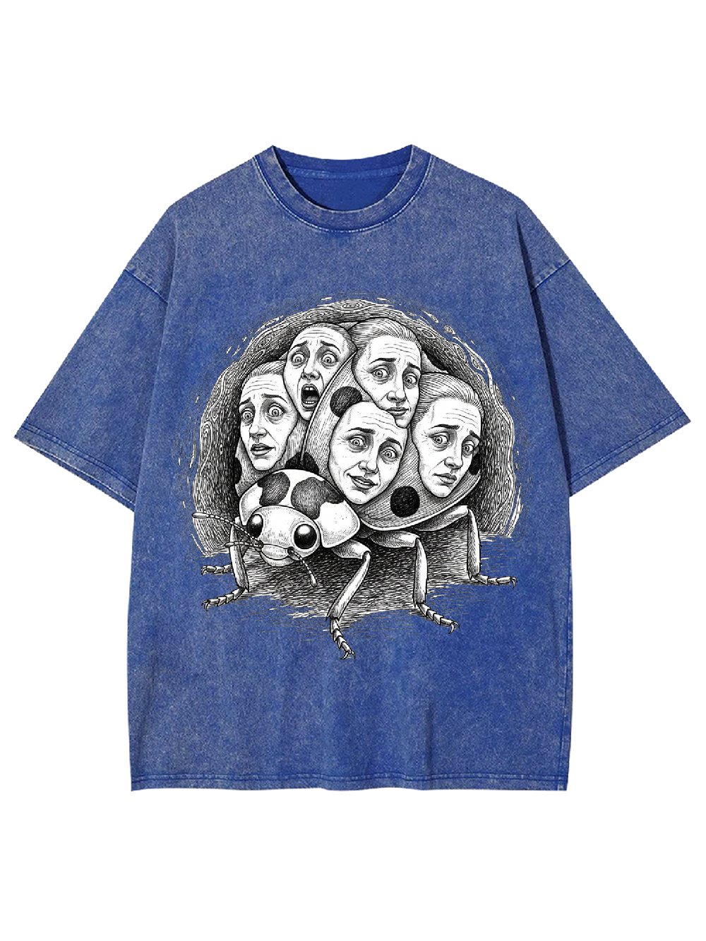 Facebug Phantom Washed Tshirt