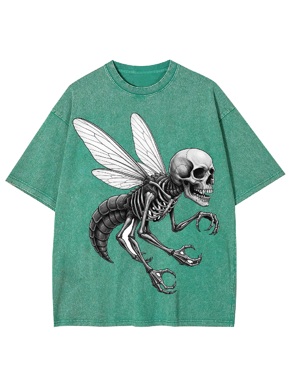Bonewing Larva Washed Tshirt