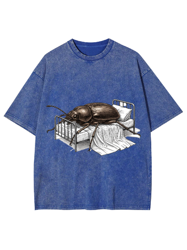 Bedbound Beetle Washed Tshirt