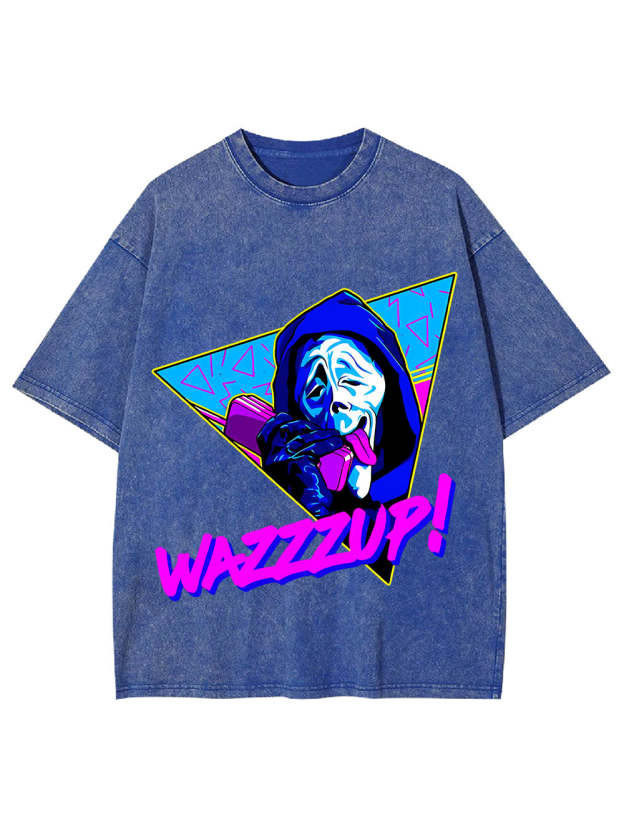 Wazzzup Washed Tshirt