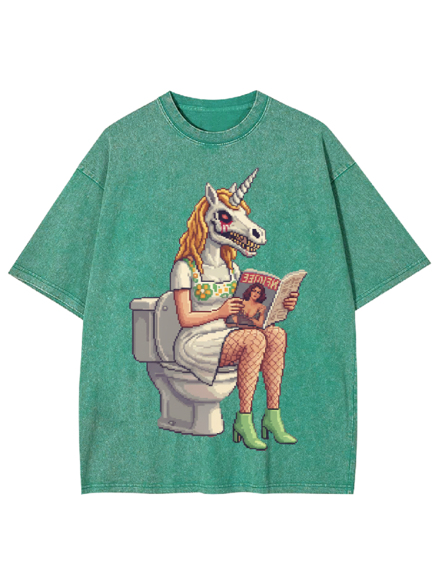 Unicorn Oddity Washed Tshirt