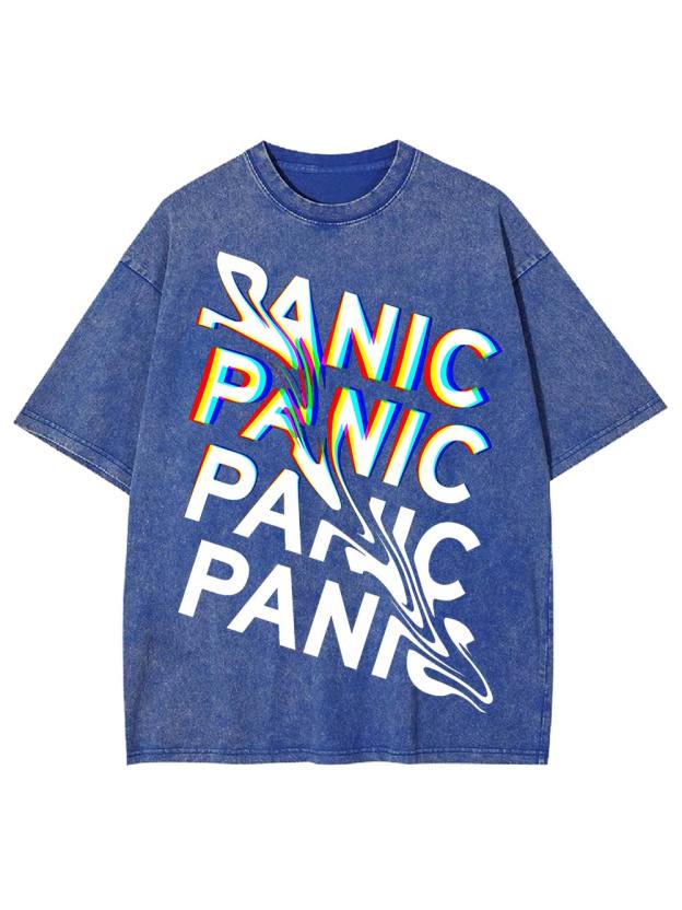 Panic Washed Tshirt