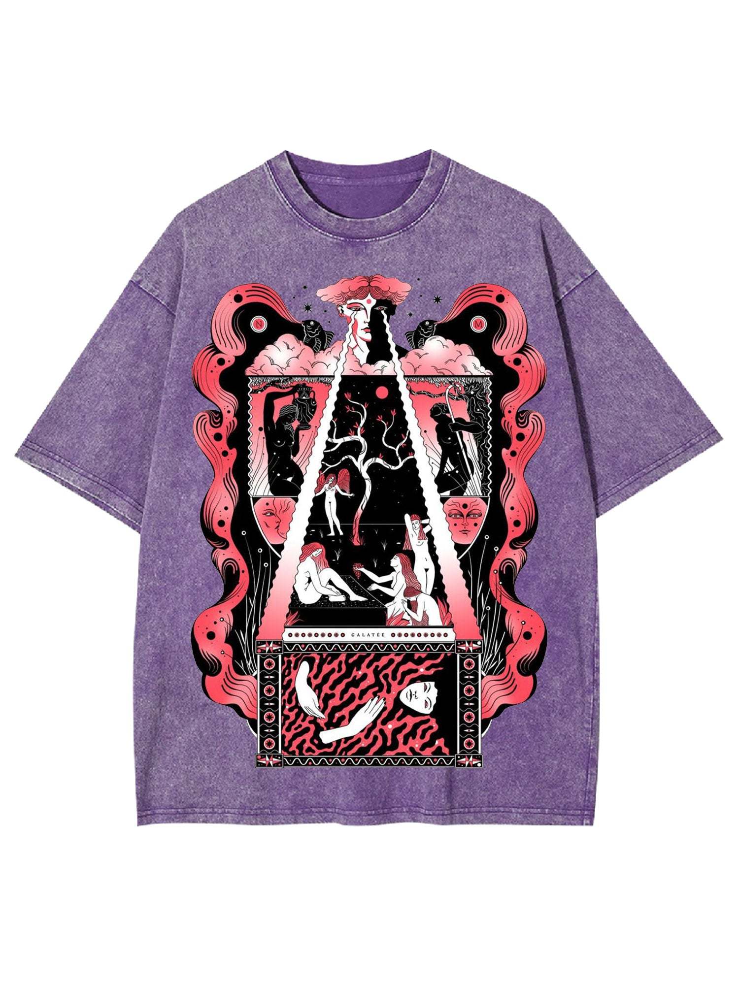 Soul Gate Washed Tshirt-ClassyOutlaw Sale