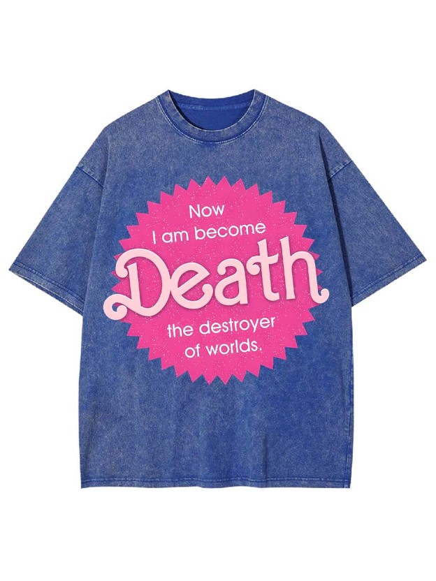 Sparkly Harbinger of Death Washed Tshirt