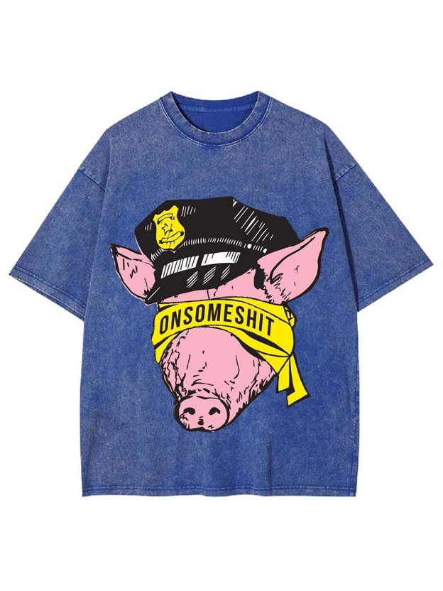 Onsomeshit Washed Tshirt Onsomeshit