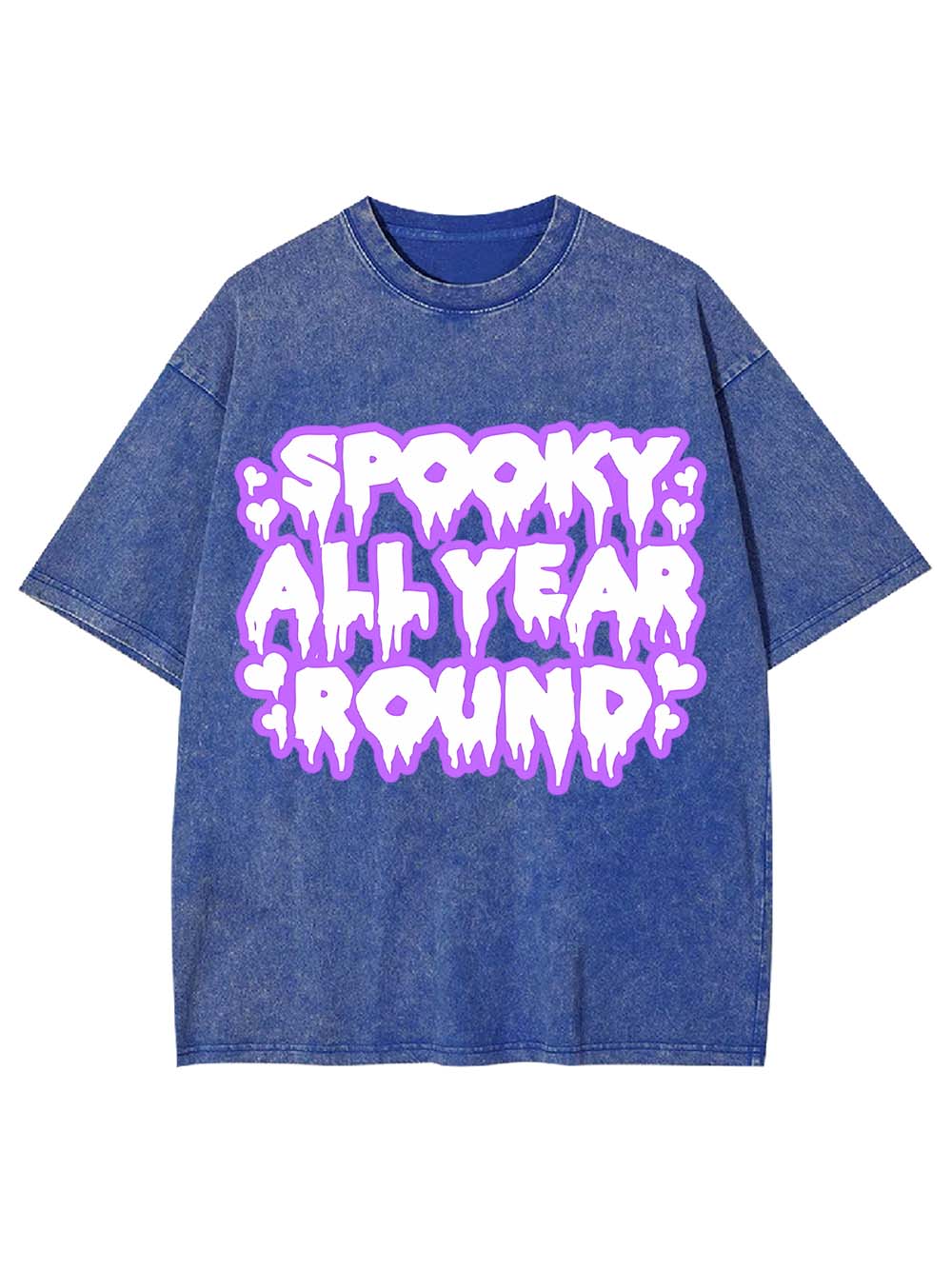 Spooku All Year Round Washed Tshirt