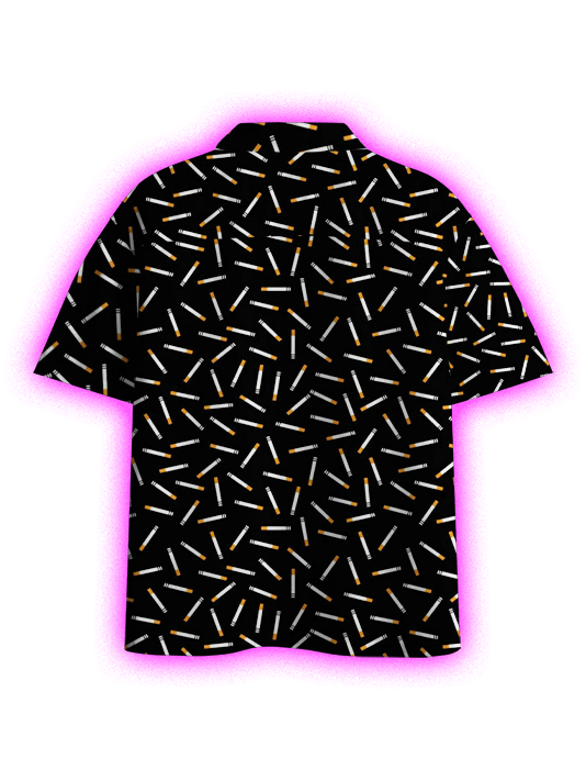 Scattered Smokes Button Up Pocket Shirt