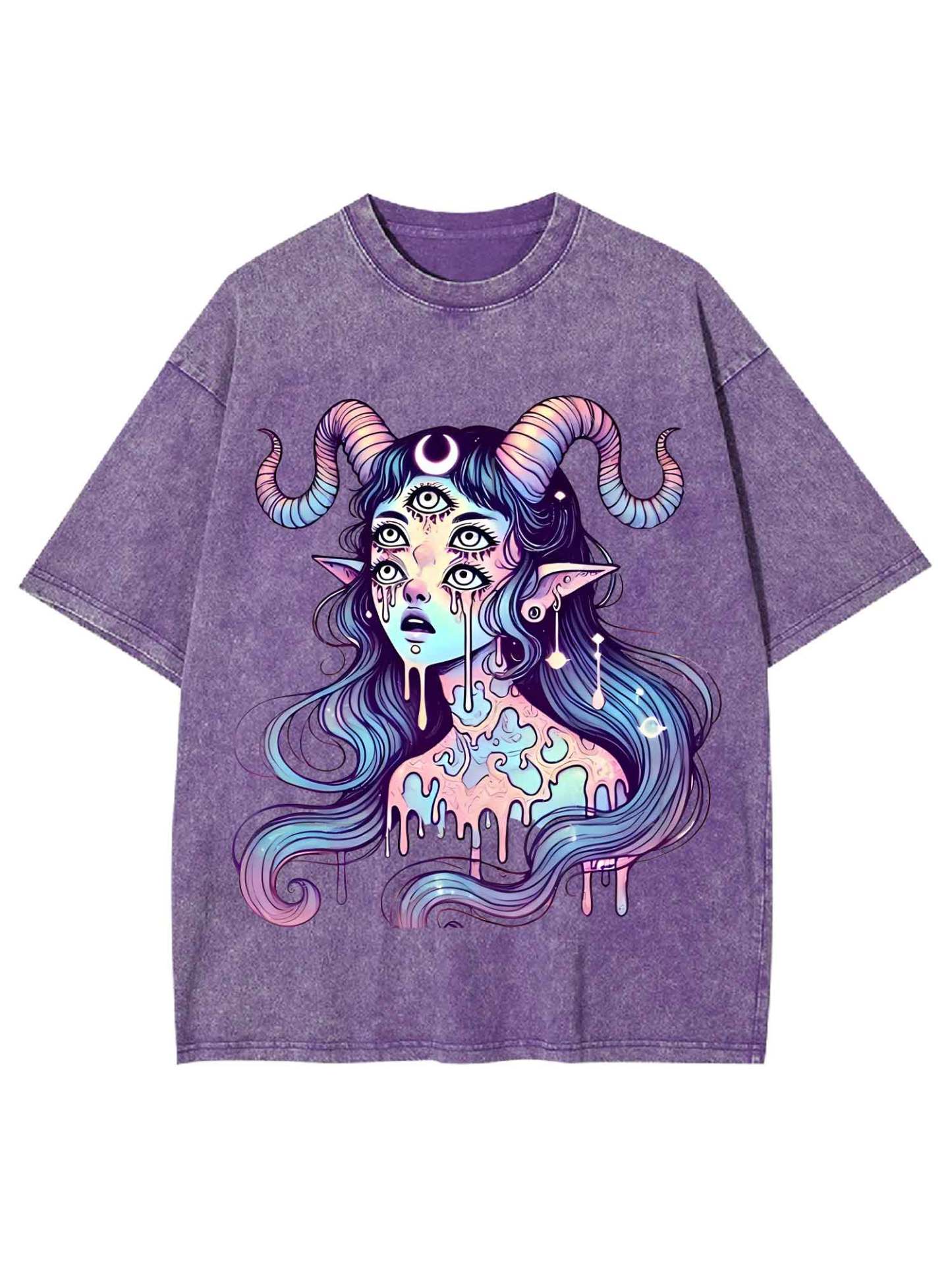 Mystic Melting Siren Washed Tshirt