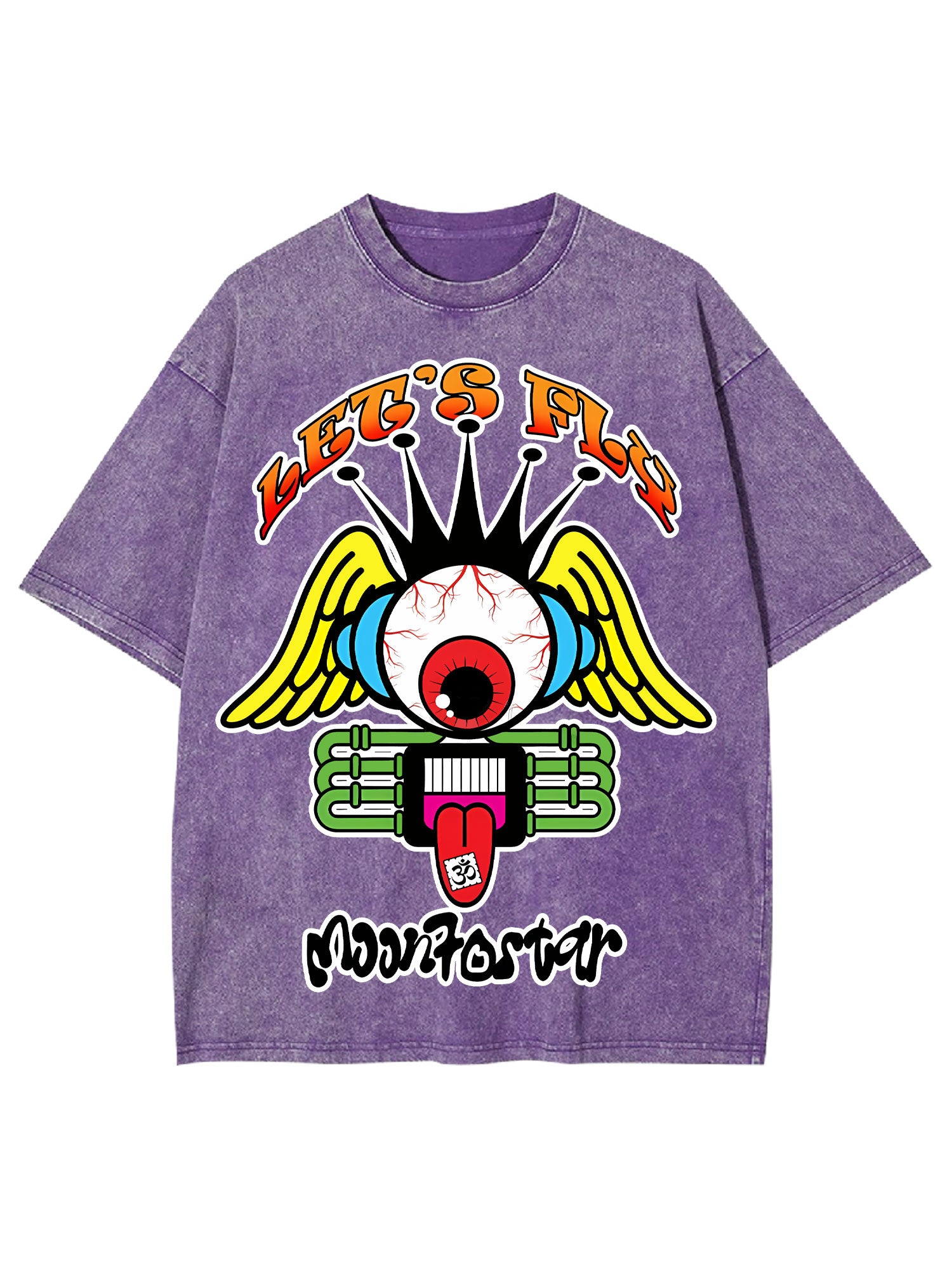 Let's Fly Washed Tshirt