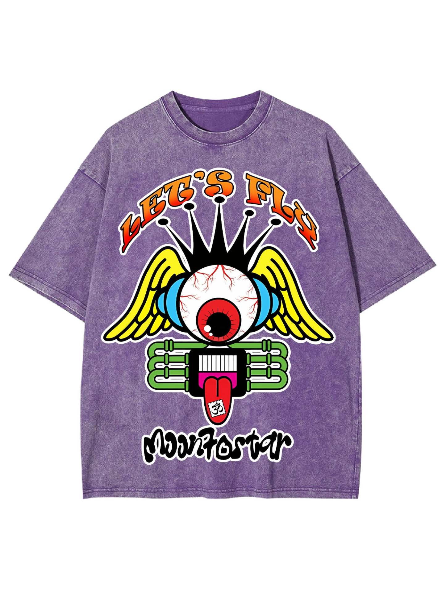 Let's Fly Washed Tshirt