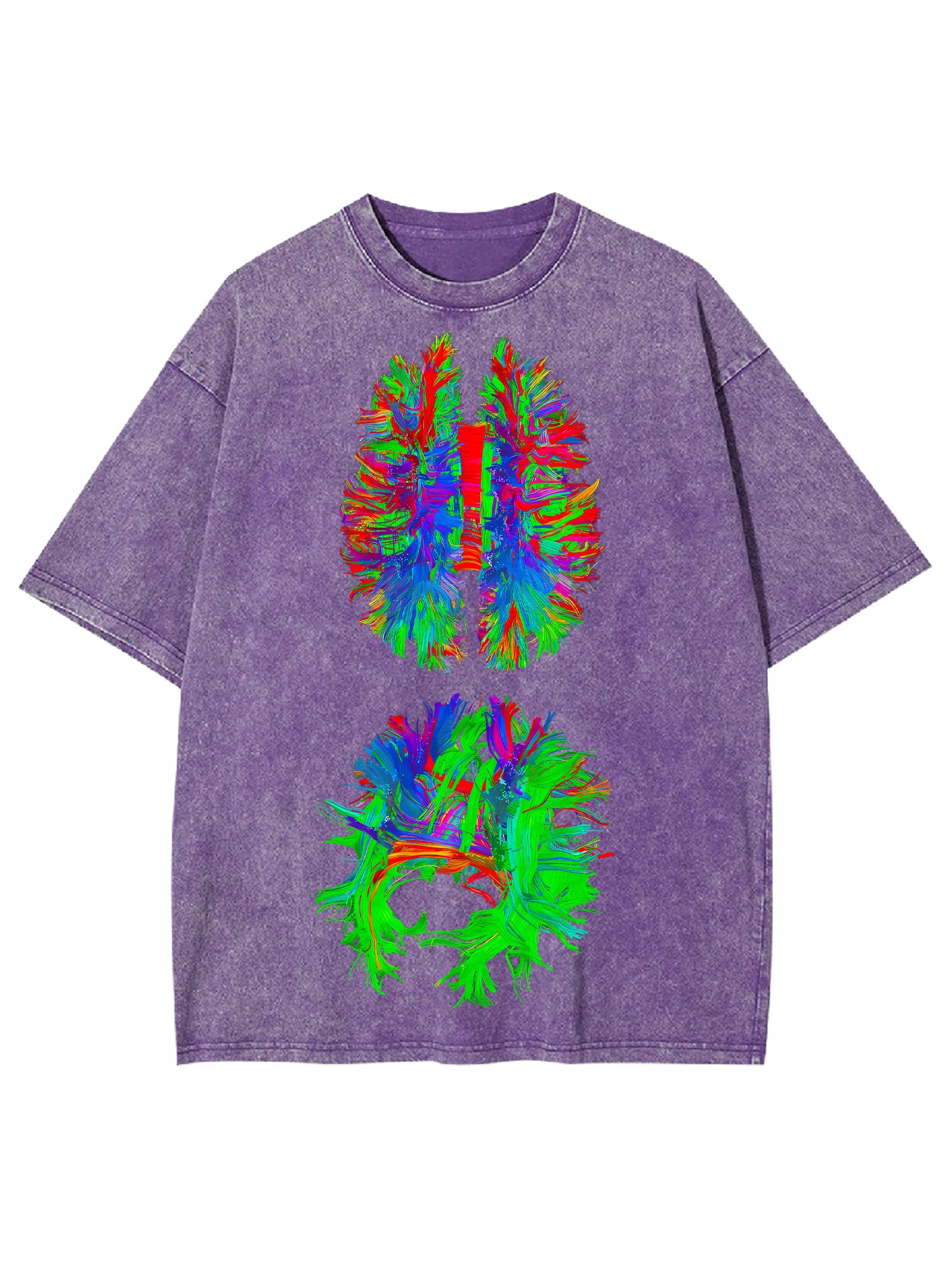 Thermal Imaging Brain Washed Tshirt