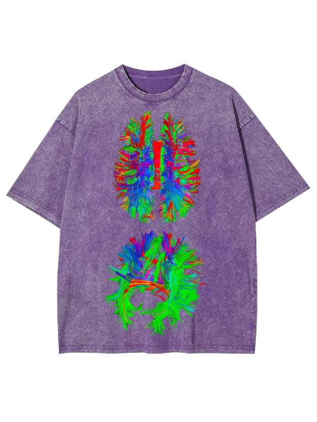 Thermal Imaging Brain Washed Tshirt