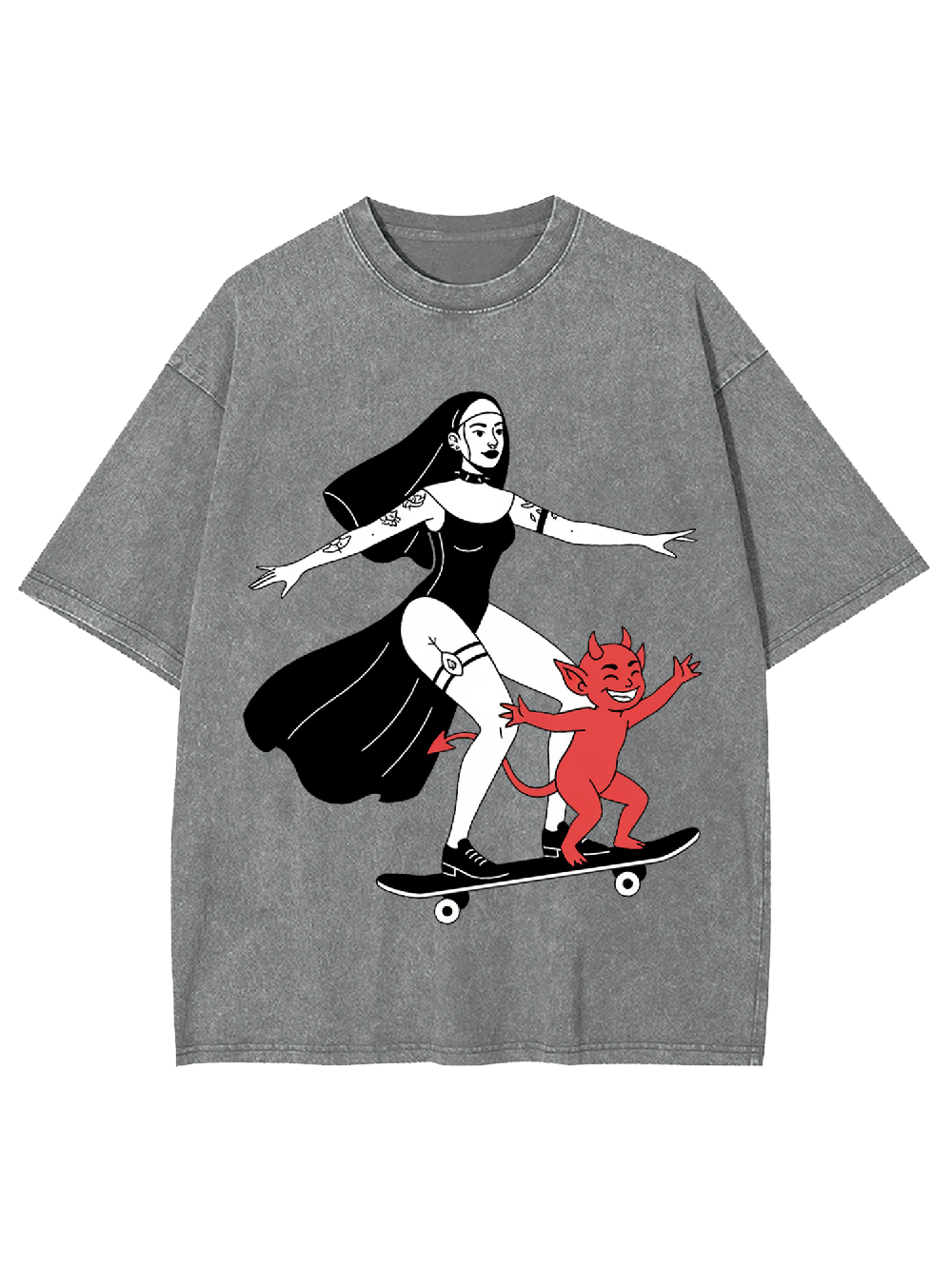 Unholy Ride Washed Tshirt